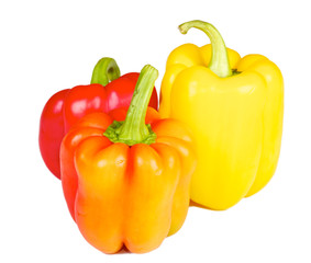 Red,orange,yellow pepper