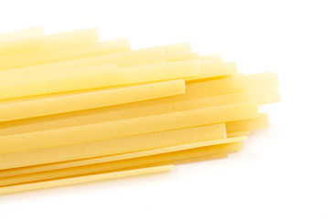 Dry spaghetti isolated