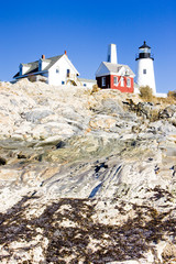 lighthouse Pemaquid Point Light, Maine, USA