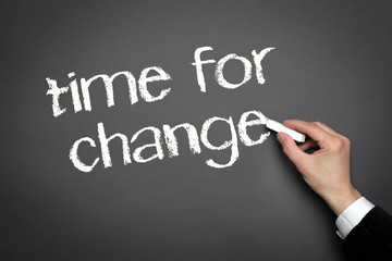 Fototapeta premium Time for change
