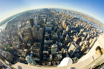 Poster view of Manhattan from The Empire State Building, New York City, © Richard Semik