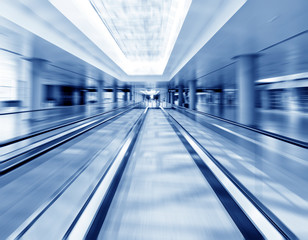 Interior of airport