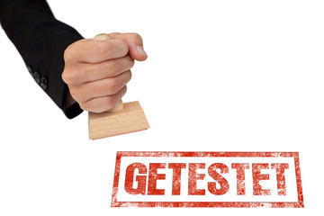 Stempel getestet