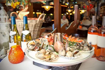 Foto op Plexiglas Schaaldieren seafood restaurant