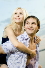 Obraz premium happy couple