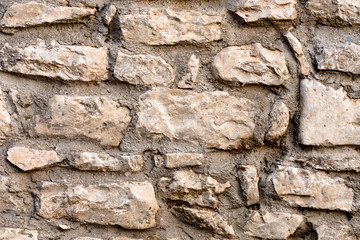Stone Wall Close Up
