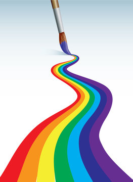 Rainbow Paintbrush Images – Browse 43,560 Stock Photos, Vectors