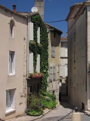 Ville de Bazas ; Gironde ; Landes ; Aquitaine