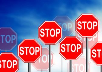 Stop Road Sign