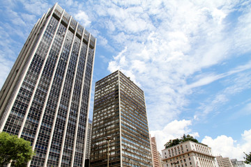 Fototapeta na wymiar Downtown Sao Paulo