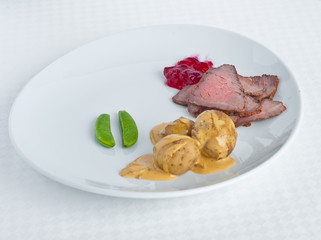 Cut of roastbeef