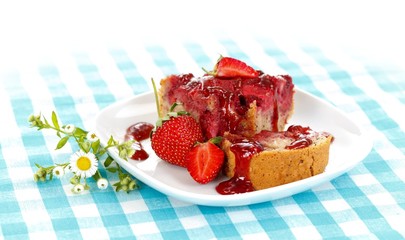 Strawberry cake