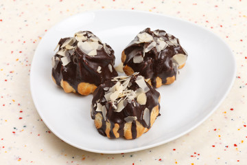 chocolate eclairs