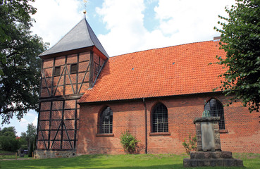 St. Georg-Kirche in Wichmannsburg bei Bienenbüttel