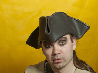 Man in the pirate hat