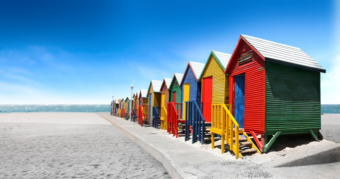 Bathing cabins