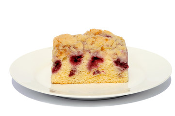 Stück Kirschkuchen
