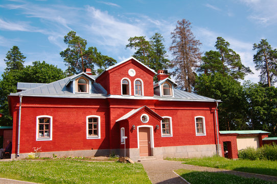 architecture of Valaaam monastery, Russia