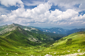Fototapeta na wymiar Grzbiet-Mountain National Park Low Tatras-Slovakia/Europe lato