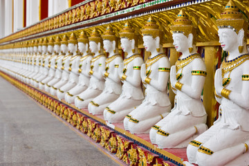 Fototapeta premium sprites image around Buddha church