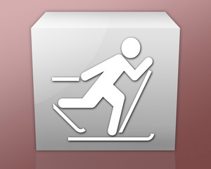 Box-shaped Icon (red b/g) 