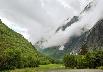Norway mountains.