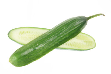 Halves of Lebanese Cucumber