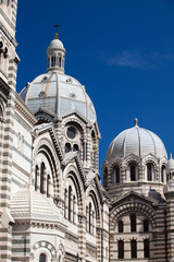 Fototapeta na wymiar Detail of Marseille cathedral