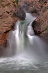 Waterfall in Kings Canyon NP