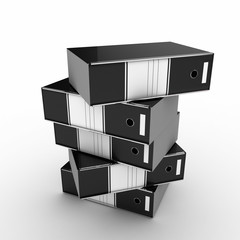 black archive folder