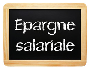 Obraz premium Epargne salariale