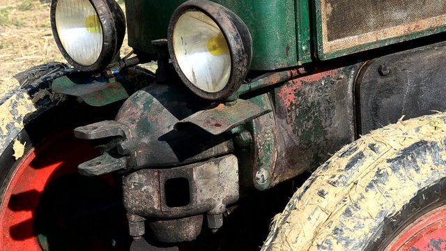 tracteur agricole mecanique