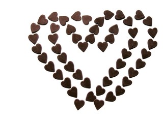 chocolate hearts