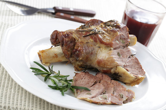 Roasted Leg Of Lamb