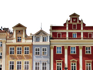 Fototapeta na wymiar Kolorowe domy