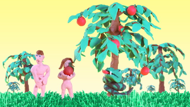 Adam and Eve in the Garden of Eden 02