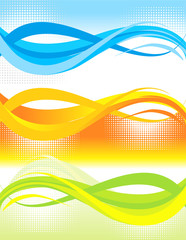 abstract wave background