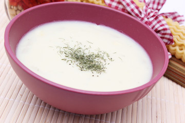 Spargelsuppe
