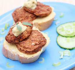 Frikadellenbrote