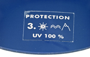 étiquette sur verre solaire