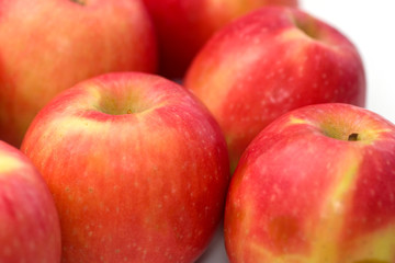 Fototapeta na wymiar Red apples