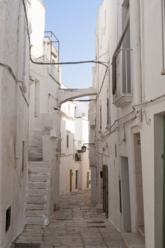 Fototapeta Cisternino (Brindisi, Puglia, Italy) - Old town