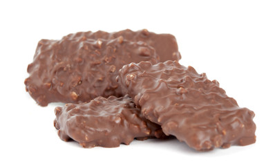 biscuits with chocolate and nuts