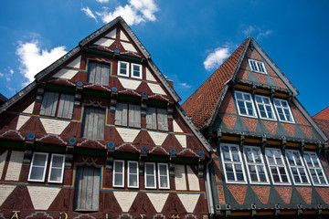 Traditional timber fram house in Celle, Germany