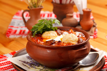 roasted vegetables (belorussian food)
