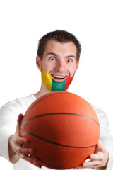 Lithuania basketball fan