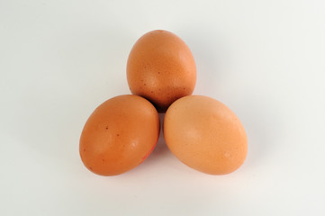 Three eggs