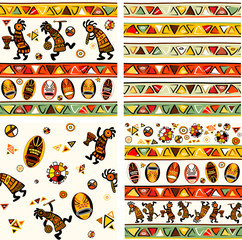 Collection of vector seamless background © frenta