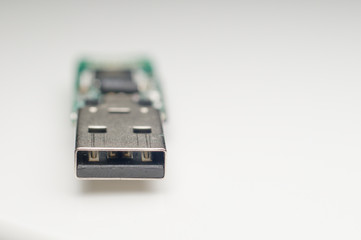Electronic parts of a USB memory