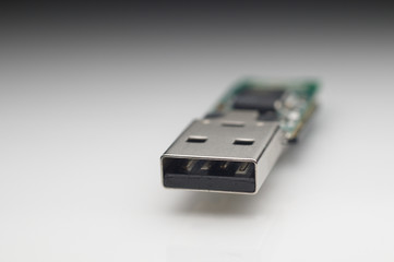 Electronic parts of a USB memory